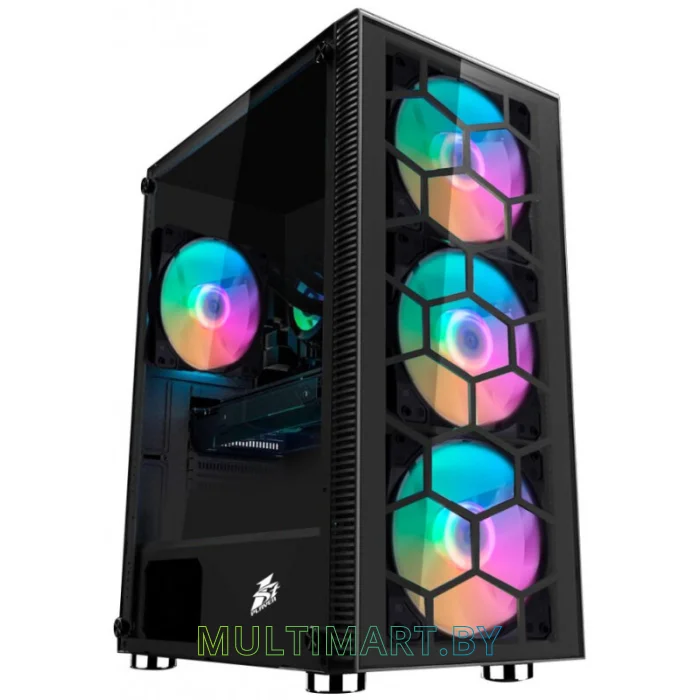 Корпус 1stPlayer X7-G (X7-G-BK-3G6P-1G6)